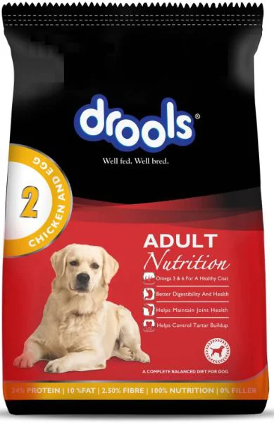 Drools Adult Chicken & Egg Dry Food