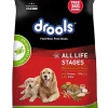 Drools All Life stages 100% Veg dry dog food 8kg+2kg Free