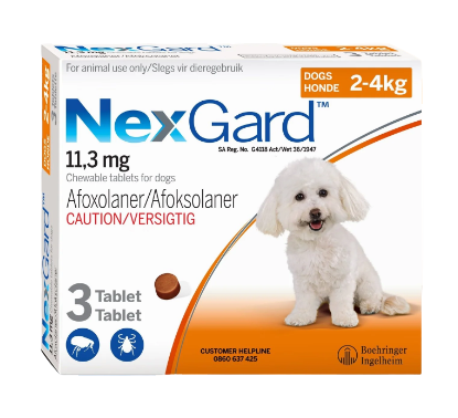 Nexgard Dog 2-4kg Tab Small