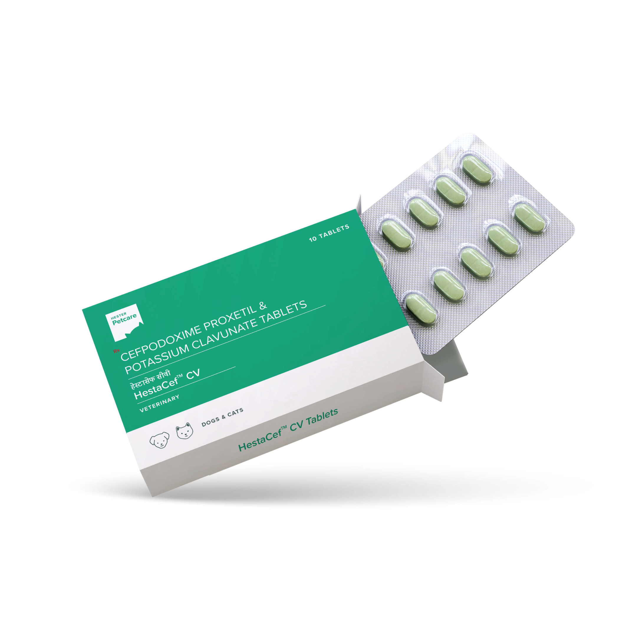 Hester Hestacef CV 162.5mg Tab