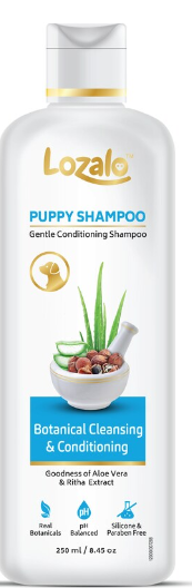 Lozalo Puppy Con Shampoo 250ML