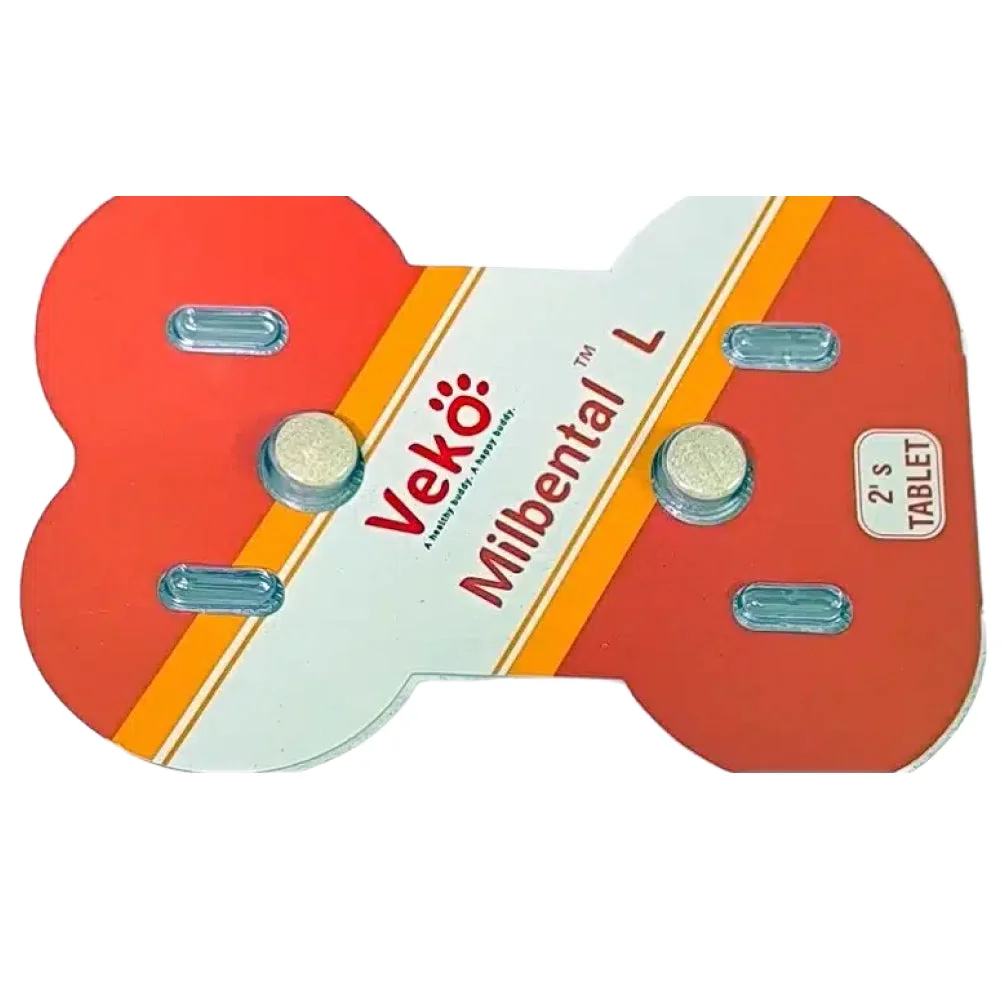 Milbental (L) 1*2 Tab's
