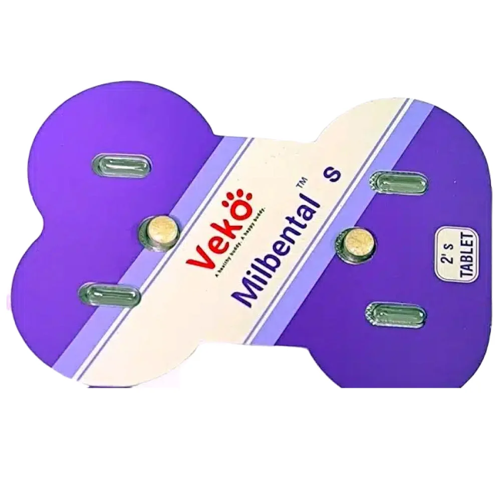 Milbental (S) 1*2 Tab's