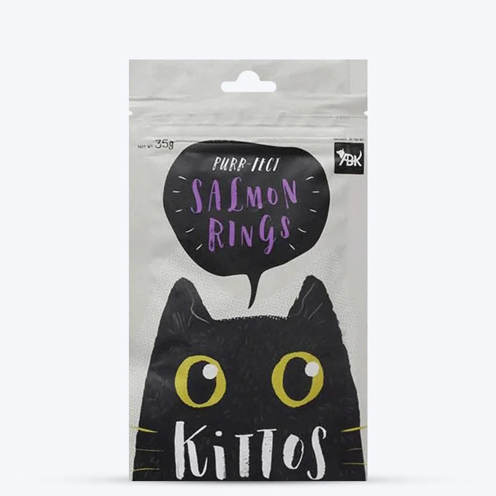 Kittos Salmon Rings Cat Treats