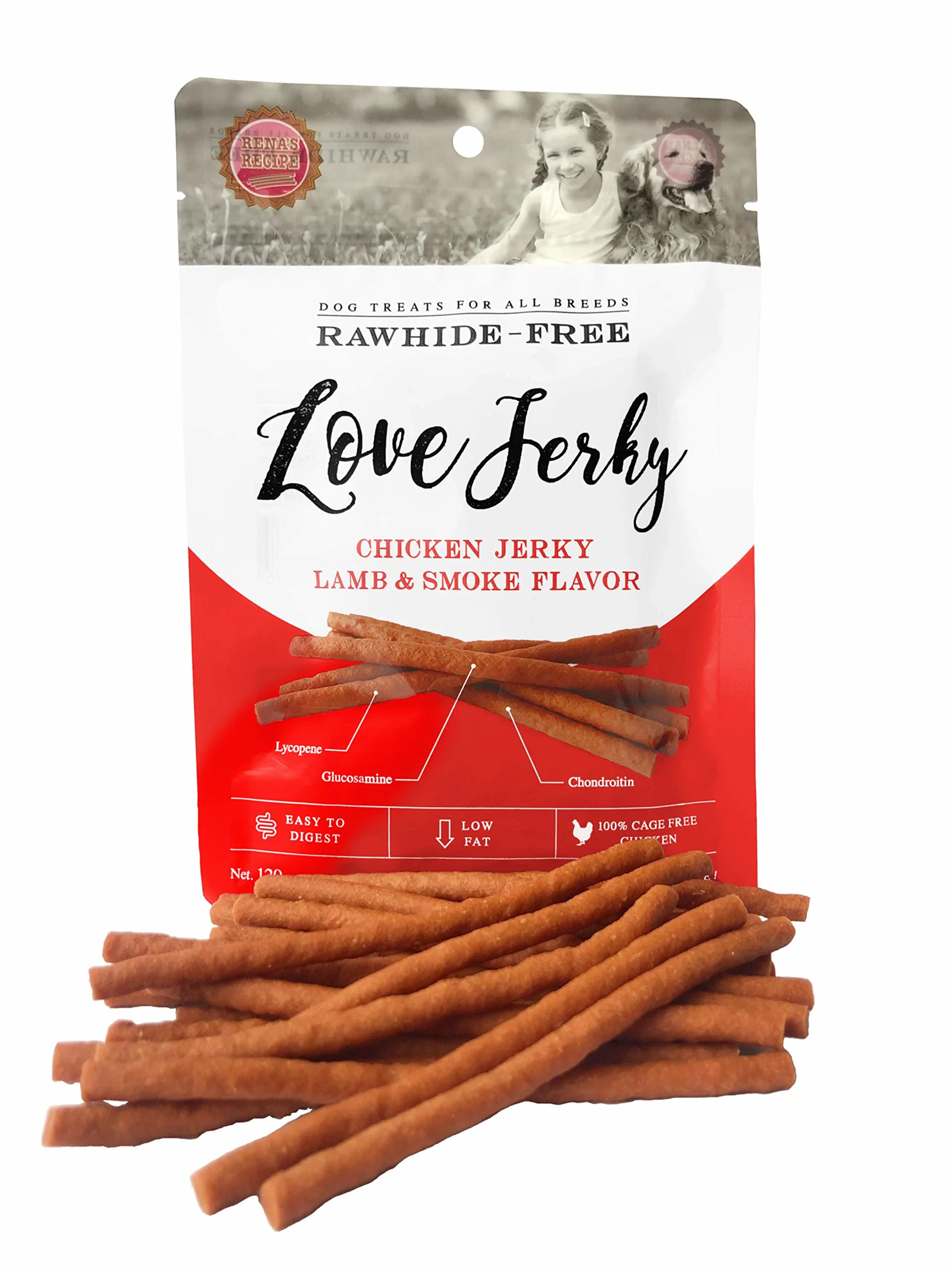 Love Jerky Lamb And Smoke 120GM