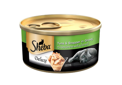 Sheba Delux Tuna & Snapper 85gm