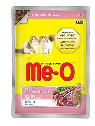 Meo Kitten Lamb Chunk 80GM