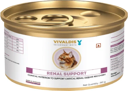 Vivaldis RX diet Cat Renal can 190gm