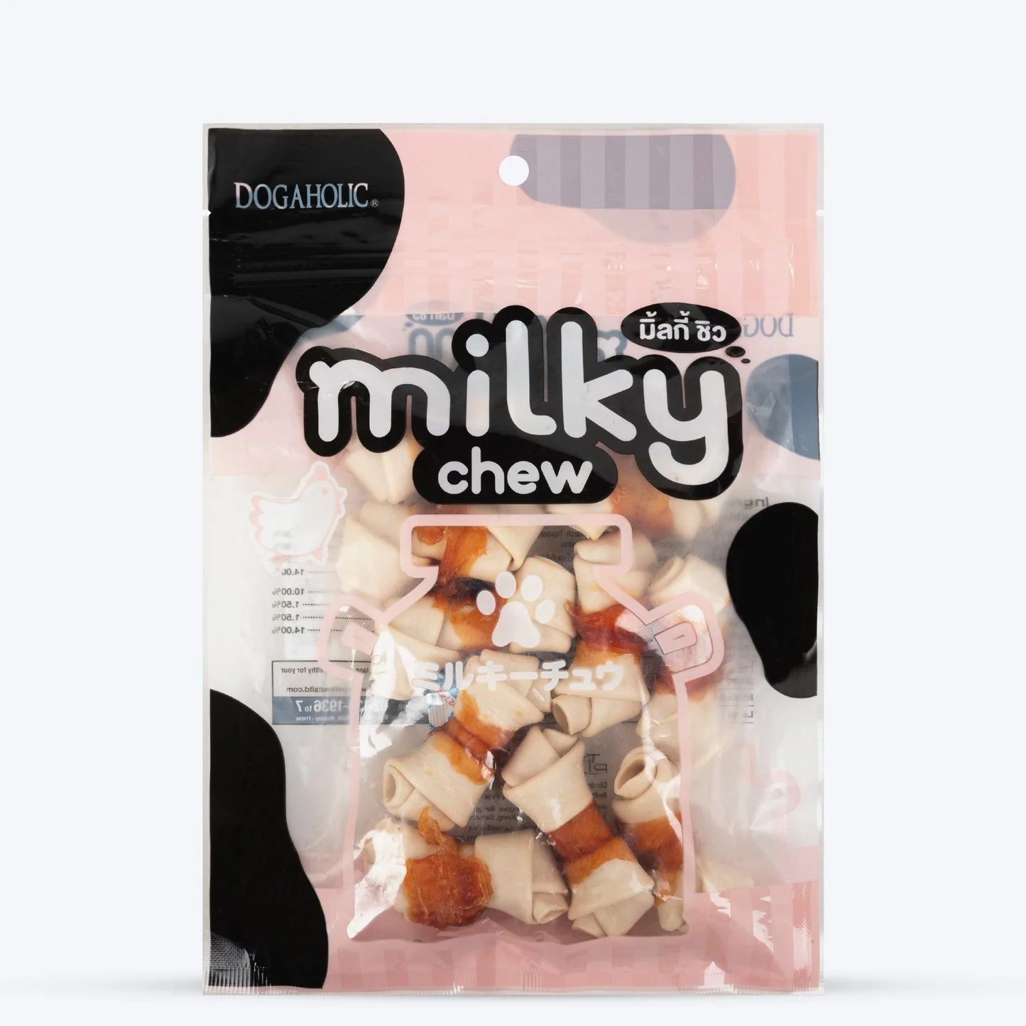 Milky chew chicken bone style 10's