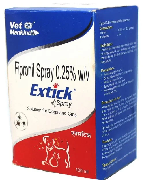 Pet Mankind Extick Advance Spray 100ml