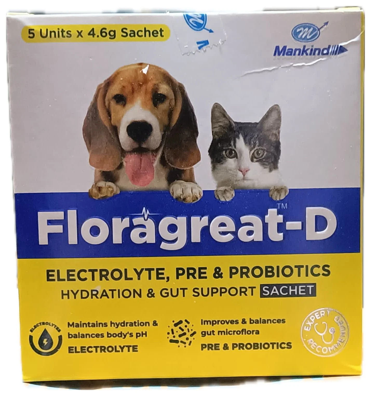 Pet Mankind Floragreat - D 4.6Gm Sachet