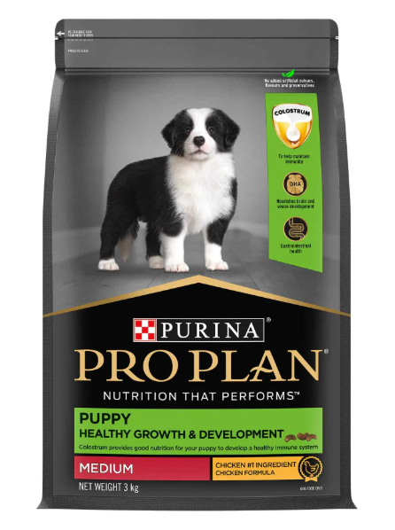 Proplan Puppy Medium Food With Chicken Formula
