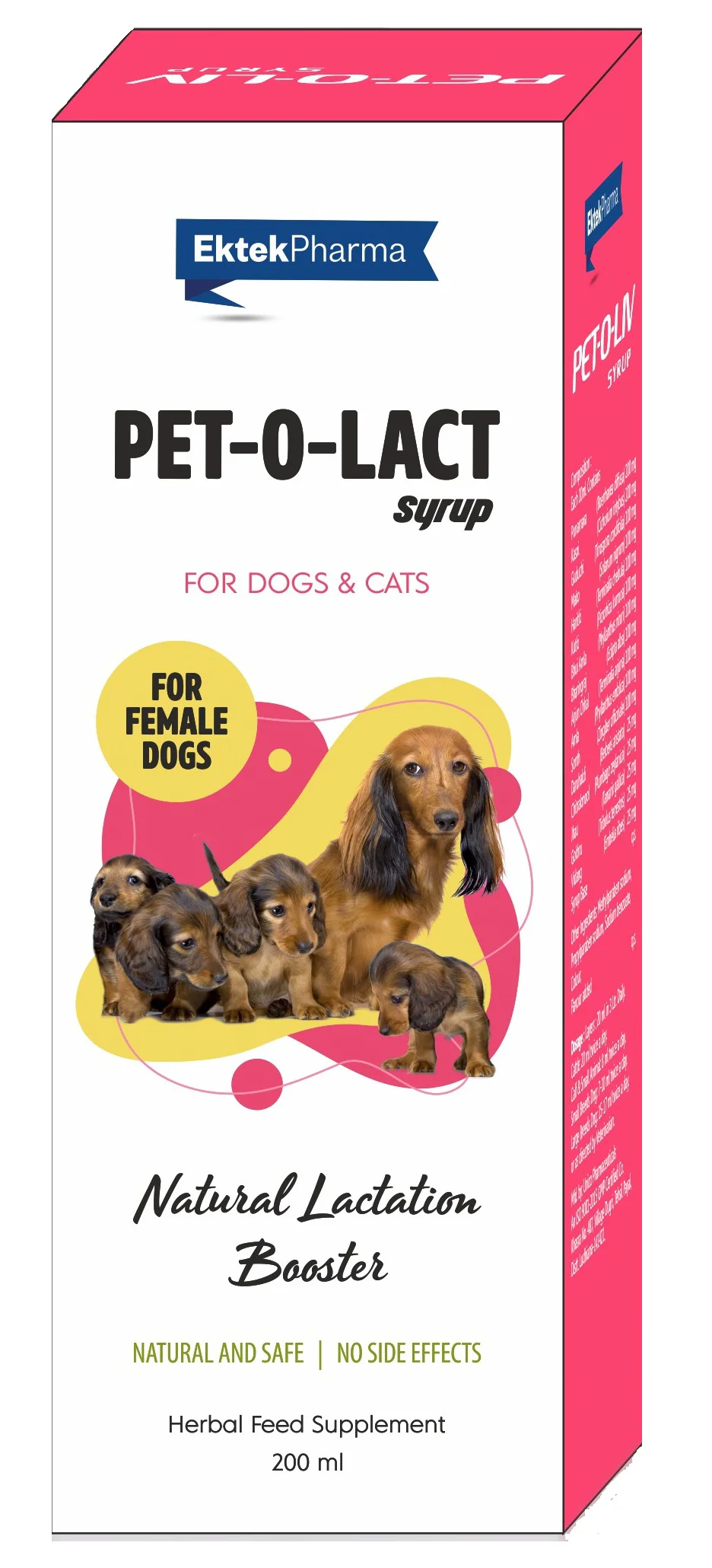Ektek Pharma Pet O Lact Syrup 200ml