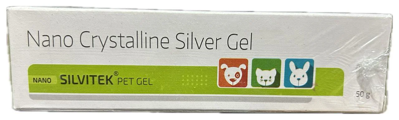 Ektek Pharma Nano Silvtek Pet Gel 50gm
