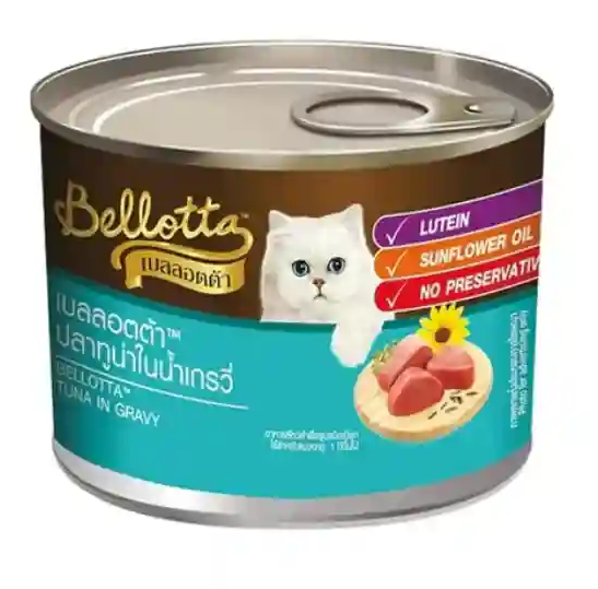 BELLOTTA CAT TUNA IN GRAVY TIN