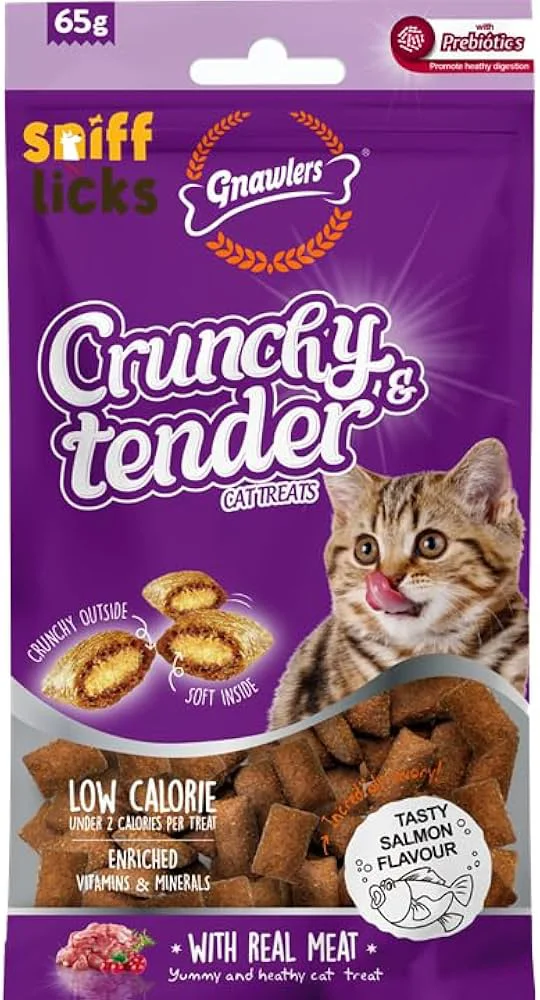 Gnawlers Crunchy Tenders Salmon Flavour