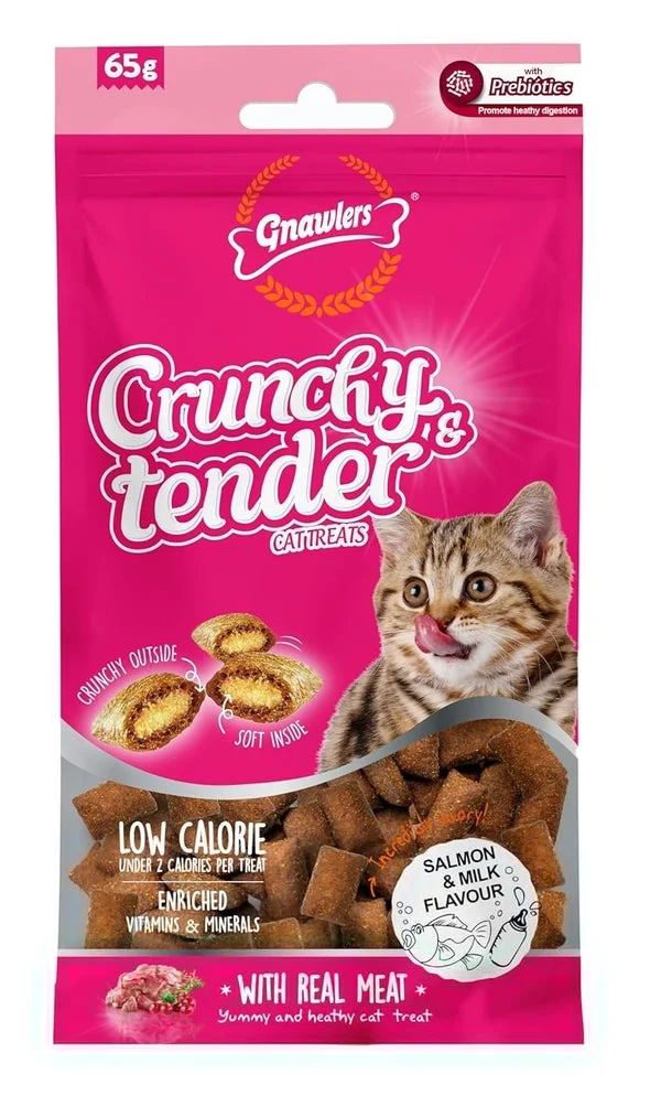 Gnawlers Crunchy Tenders Salmon & Dairy Flavour