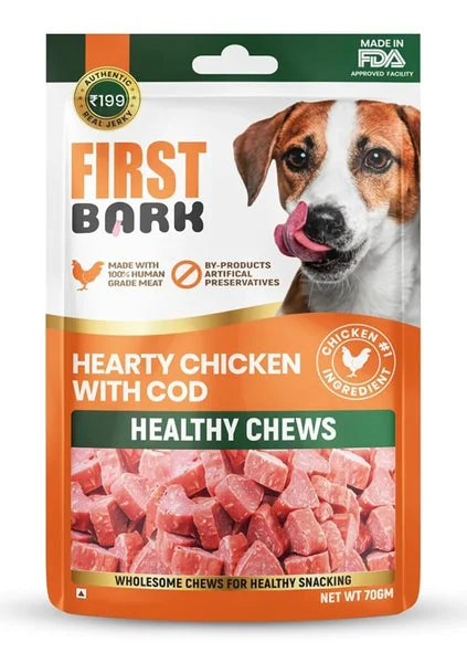 Jerhigh First Bark Hearty Chicken With Cod