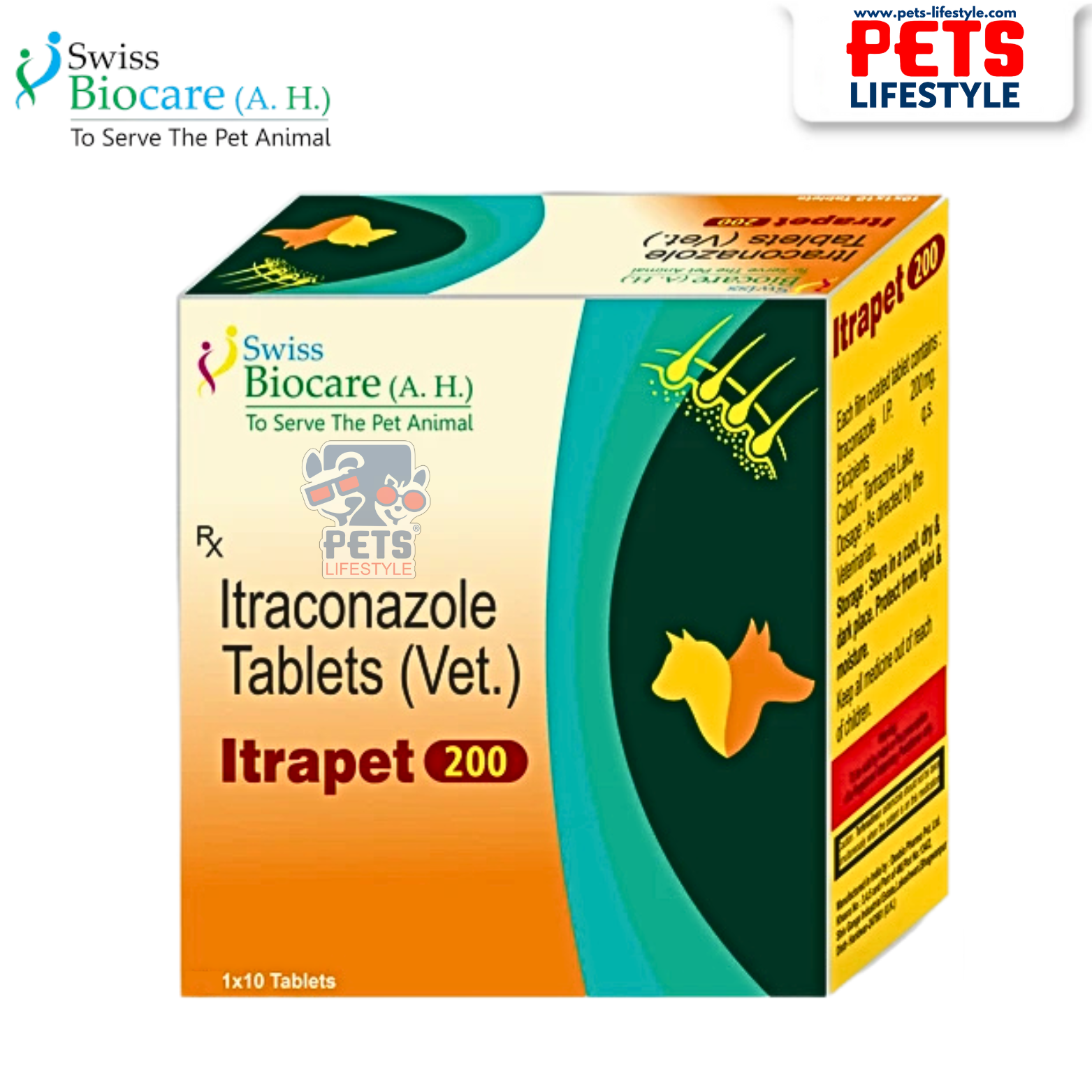 Corise Itrapet 200mg Tabs For Dogs and Cats