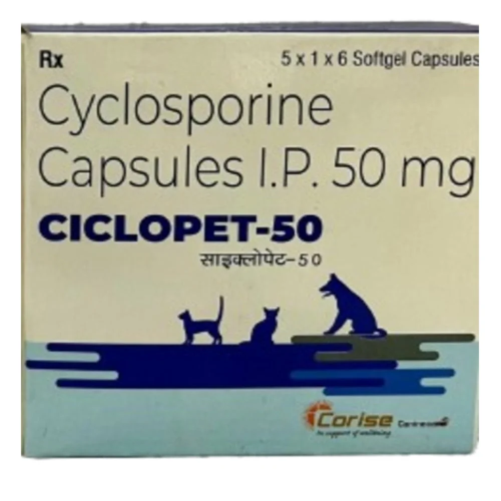 Corise Ciclopet 50mg Tabs