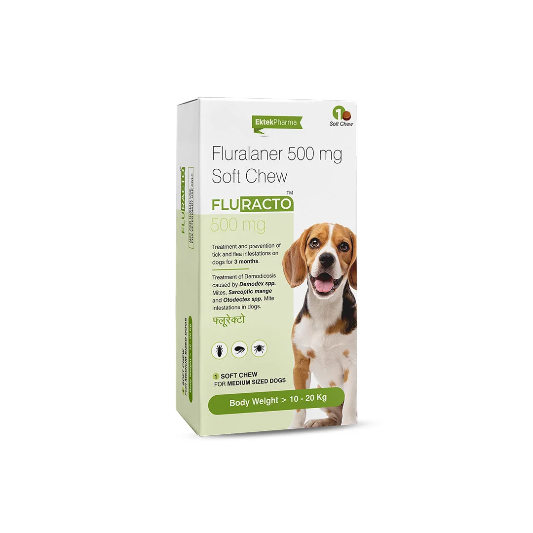 Ektek Fluracto 500mg 10-20kg