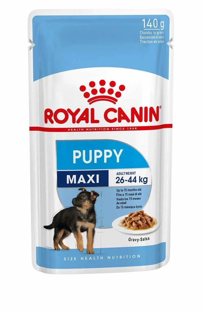 Royal Canin Maxi Puppy Gravy Salsa (Pouch) - Image 2