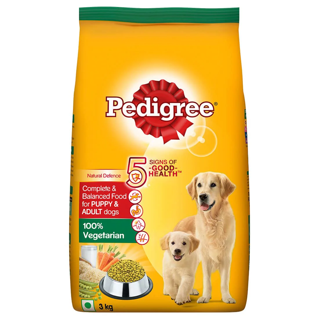 Pedigree Adult Puppy Vegetarian For Adult & Puppy Food - Image 2