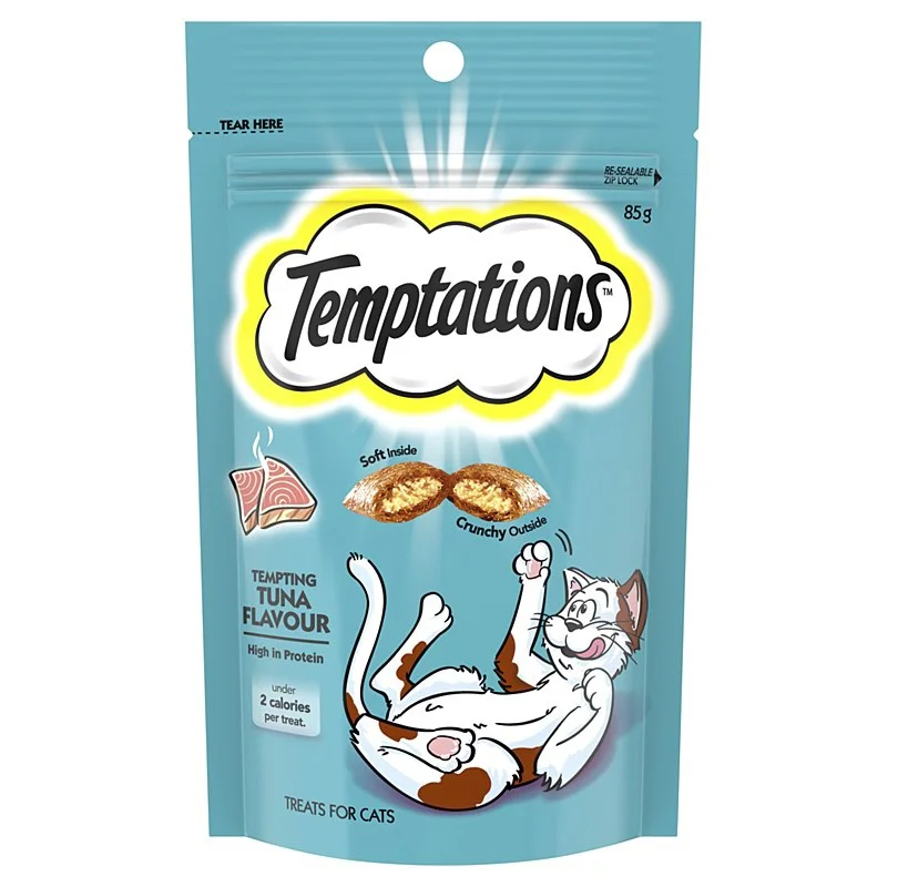 Temptations Tempting Tuna Flavour Cat Treats - Image 2