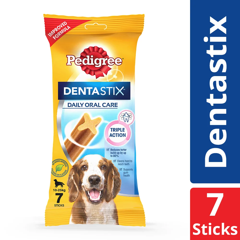 Pedigree Dentastix Medium Breeds Dogs - 7pcs - Image 3
