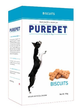 Purepet Real Chicken Biscuits For Dog - Image 3